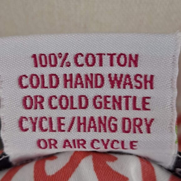 Gretchen Scott Designs Size Small Coral and White Collared Shirt 3/4 Sleeves - Picture 12 of 14